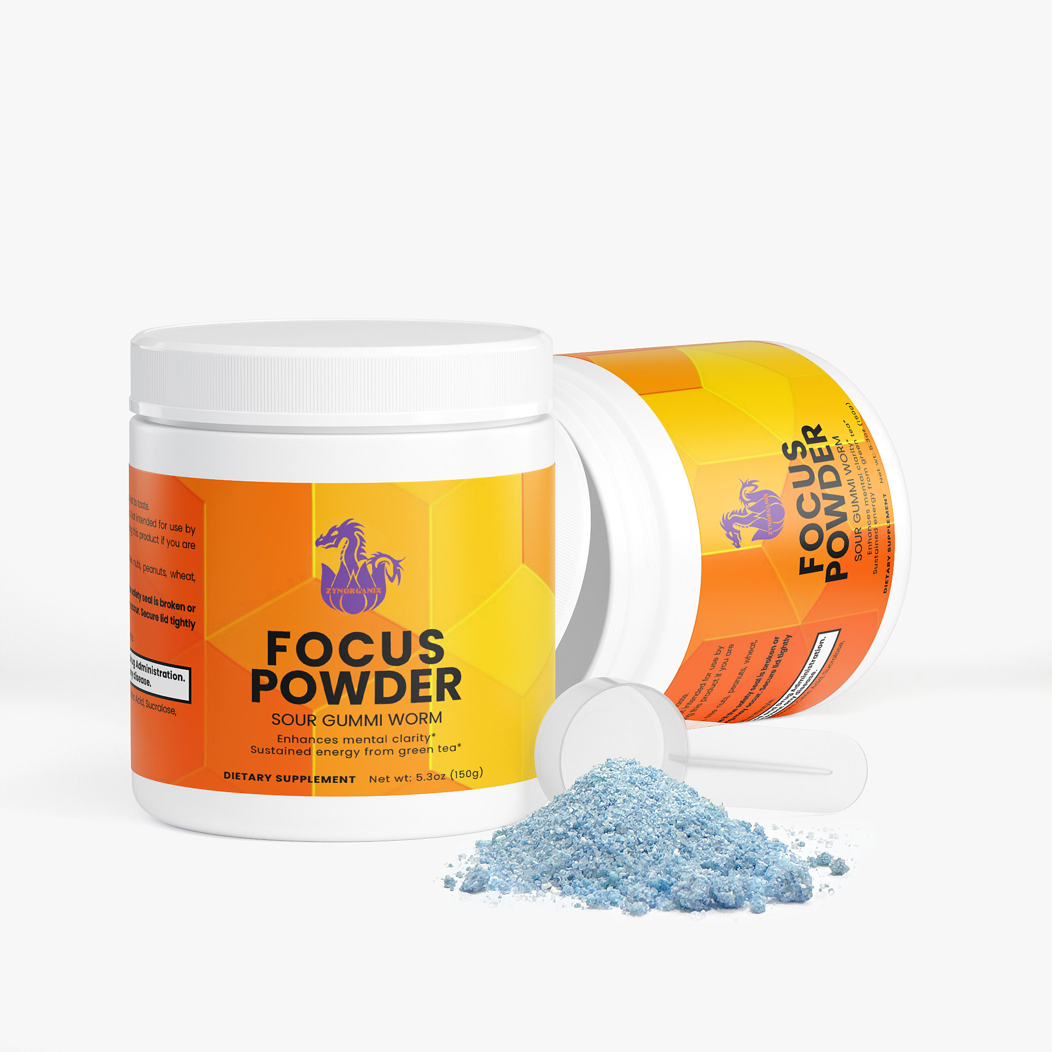 Focus Powder (Sour Gummi Worm) - 3