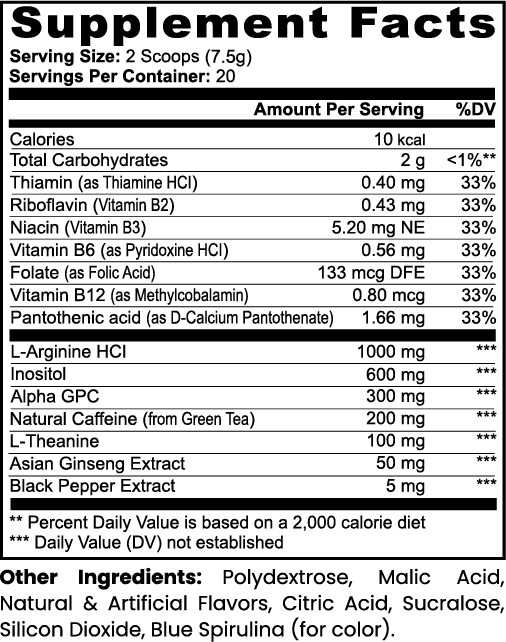 Focus Powder (Sour Gummi Worm) - 5